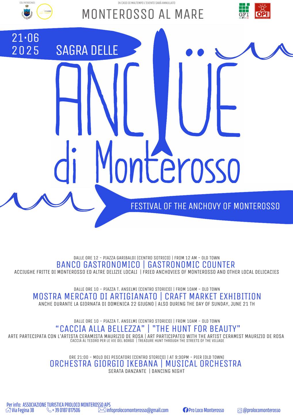 Sagra delle acciughe di Monterosso